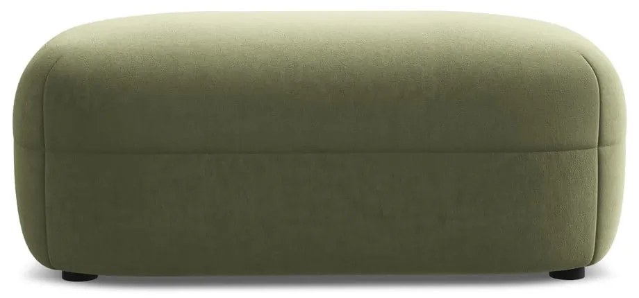 Zelená zamatová podnožka Moana – Makamii