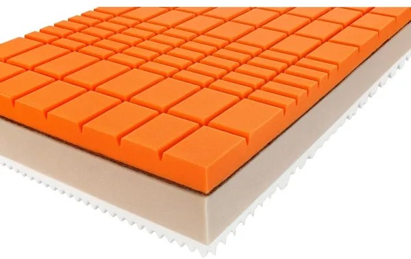 Penový matrac URANOS 2 200x200 cm kokos