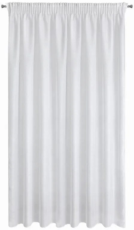 Biela záclona na páske REBECCA 350x250 cm