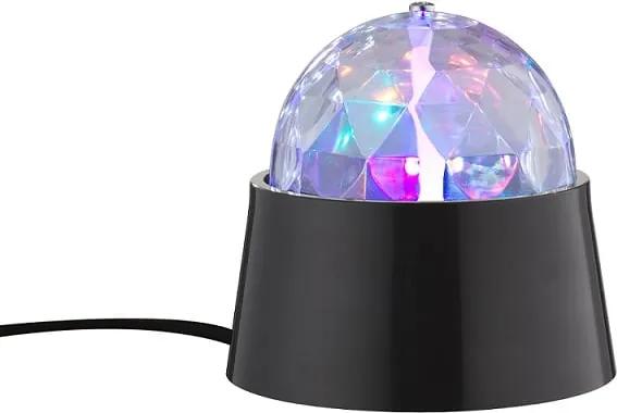 Dekoračné svietidlo WOFI Stolní lampa Magic 1x3W LED černá ACTION 879101106000