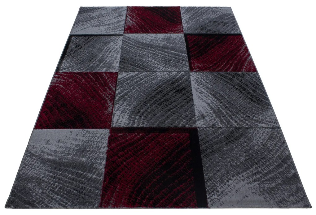Ayyildiz, Kusový koberec Plus 8003 red, 160x230, červená, chodba / predsieň