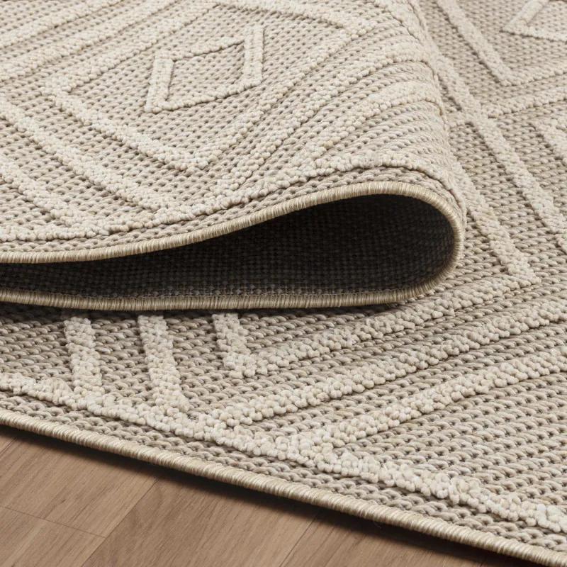 Ayyildiz koberce Kusový koberec Patara 4956 Beige – na von aj na doma - 120x170 cm