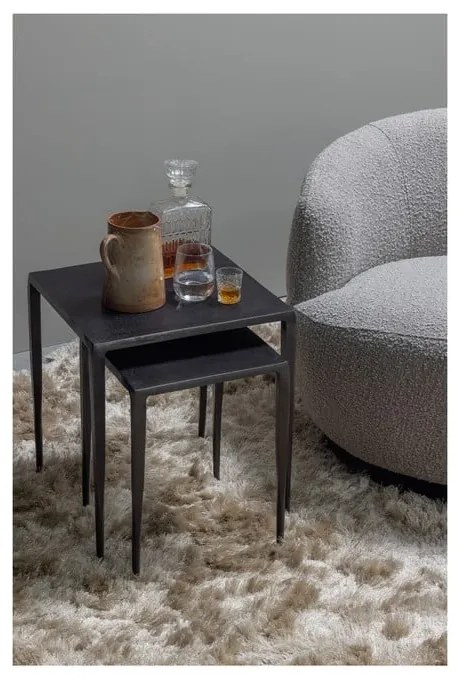 Svetlosivé otočné kreslo Wolly – WOOOD