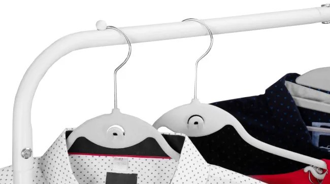 Vešiakový stojan BAGRUS biely