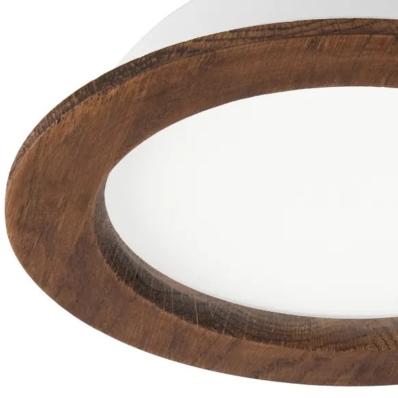 LED podhľadové svietidlo WOODY SPOT LED/16,5W/230V 4000K čerešňa, pr. 18,5 cm