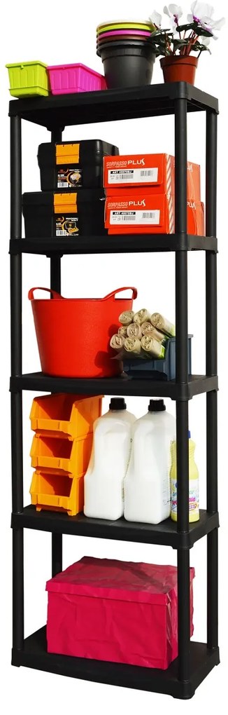 ARTPLAST Regál 5 políc, 600x300x1760mm