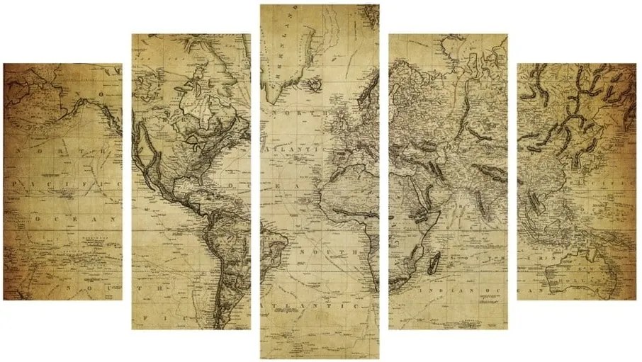 Viacdielny obraz 3D Art Darma, 102 × 60 cm