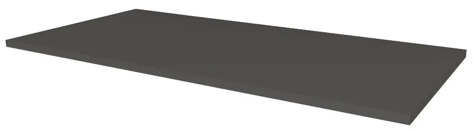 Mereo, Mereo Kúpeľňová doska na skrinku 141 cm, Multidecor, Šedá diamant, MER-CN799D141SEDD
