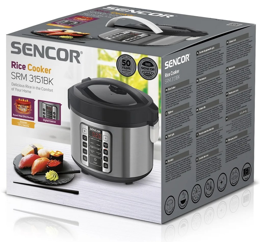 Sencor SRM 3151BK ryžovar