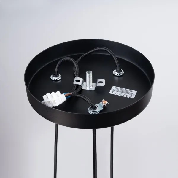 Sollux SL.1341 - Luster na lanku ARCHE 3xG9/8W/230V čierna