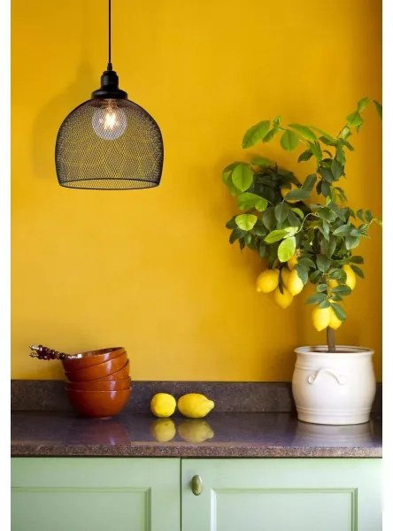 Lucide 43404/28/30 - Závesné svietidlo MESH 1xE27/60W/230V 28 cm