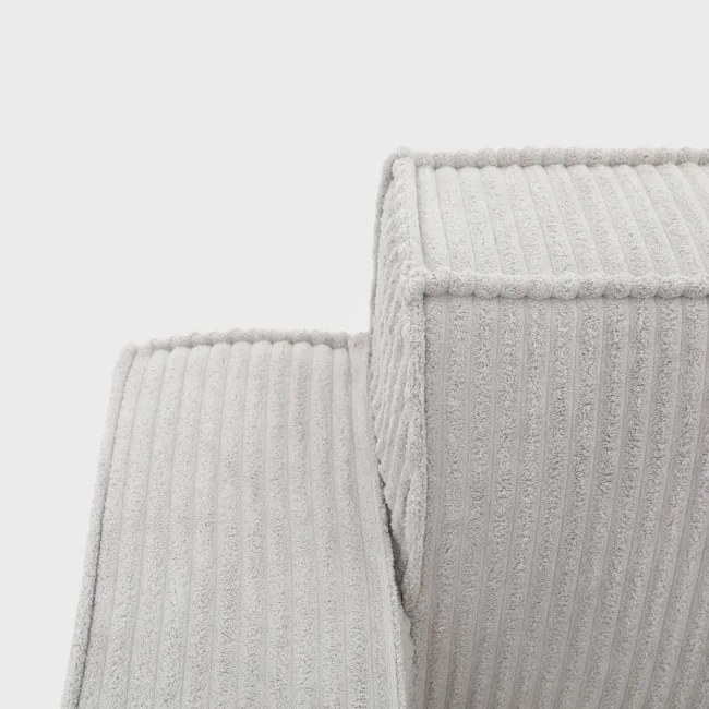 Dvojmiestna pohovka LYKKE sivá 746819