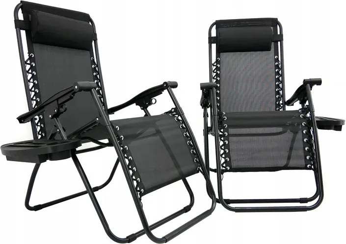 CH Záhradné skladacie lehátko -polohovateľné