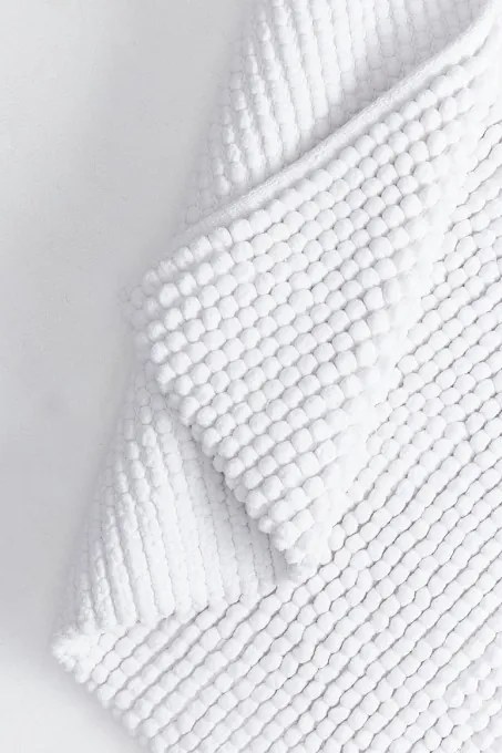 Kúpeľňový koberček Javo Premium biely