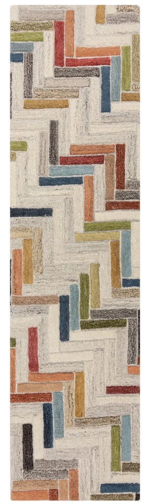 Behúň Moda Russo Multi, 60x230, viacfarebná, chodba / predsieň, Flair Rugs