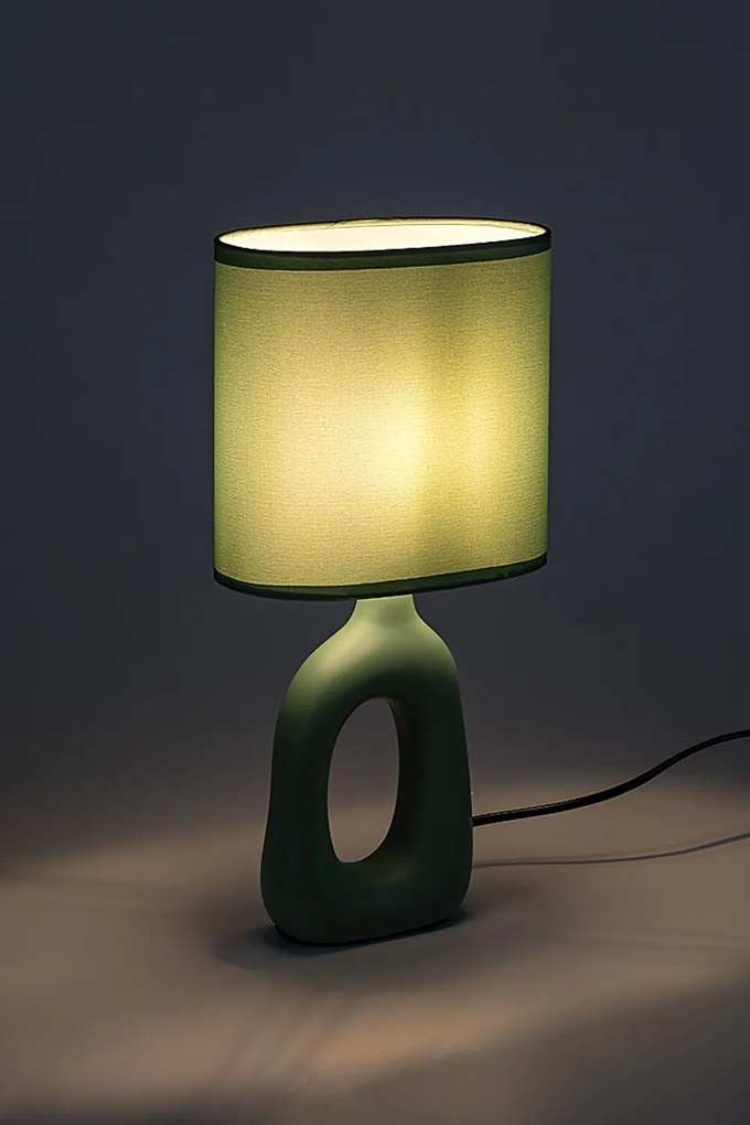 Rabalux SYLIRA stolná lampa, zelená farba
