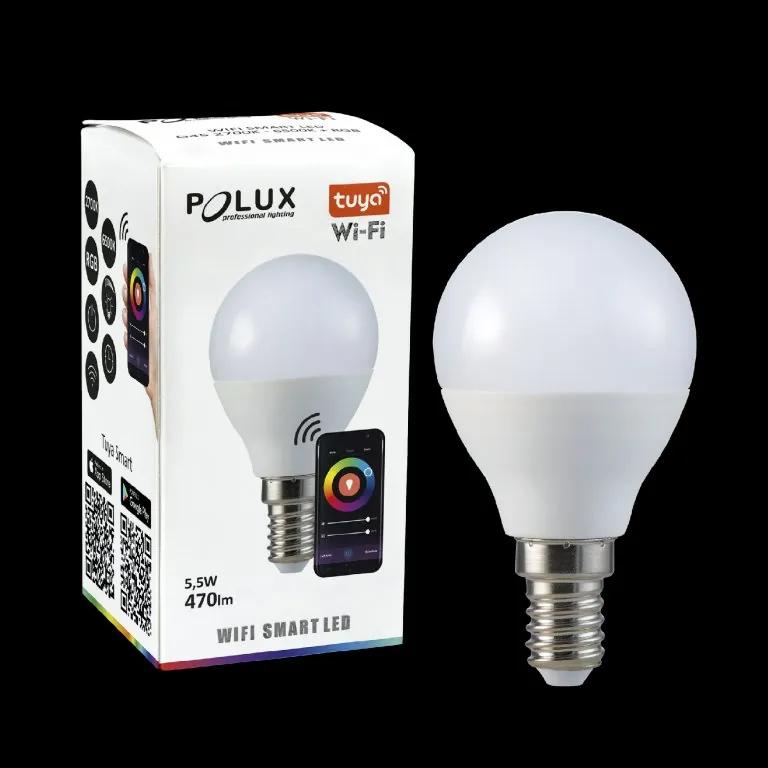 BERGE LED žiarovka SMART 5,5W 470lm RGB + biela Wi-Fi Tuya