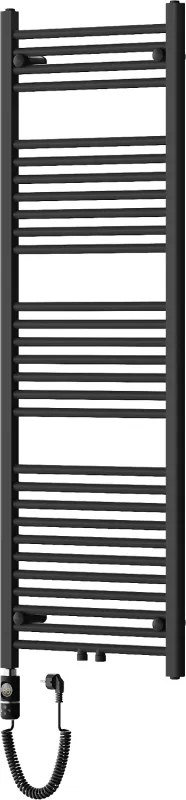 Mexen Mars, elektrické vykurovacie teleso 1500 x 500 mm, 600 W, čierna, W110-1500-500-2600-70