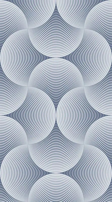 Dizajnový záves CREATIVE TMAVO MODRÝ 140x245 cm