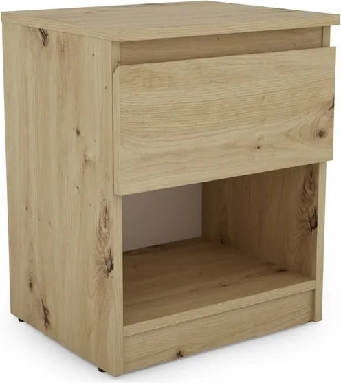 Skrinka /nočný stolík Carlos 401S, dub artisan