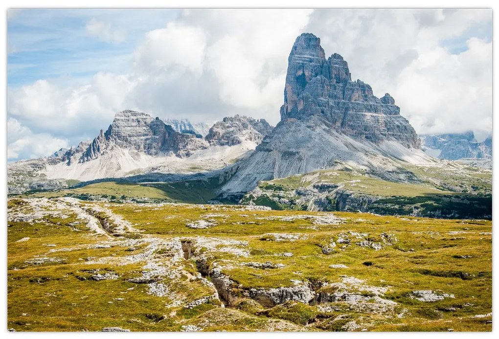 Obraz - Talianske Dolomity (90x60 cm)