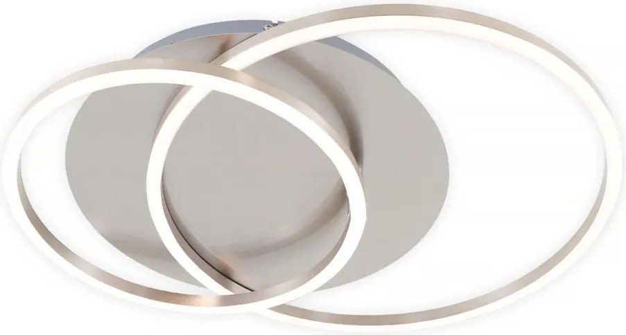 LED stmievateľné stropné svietidlo LED/28W/230V 3000K matný chróm