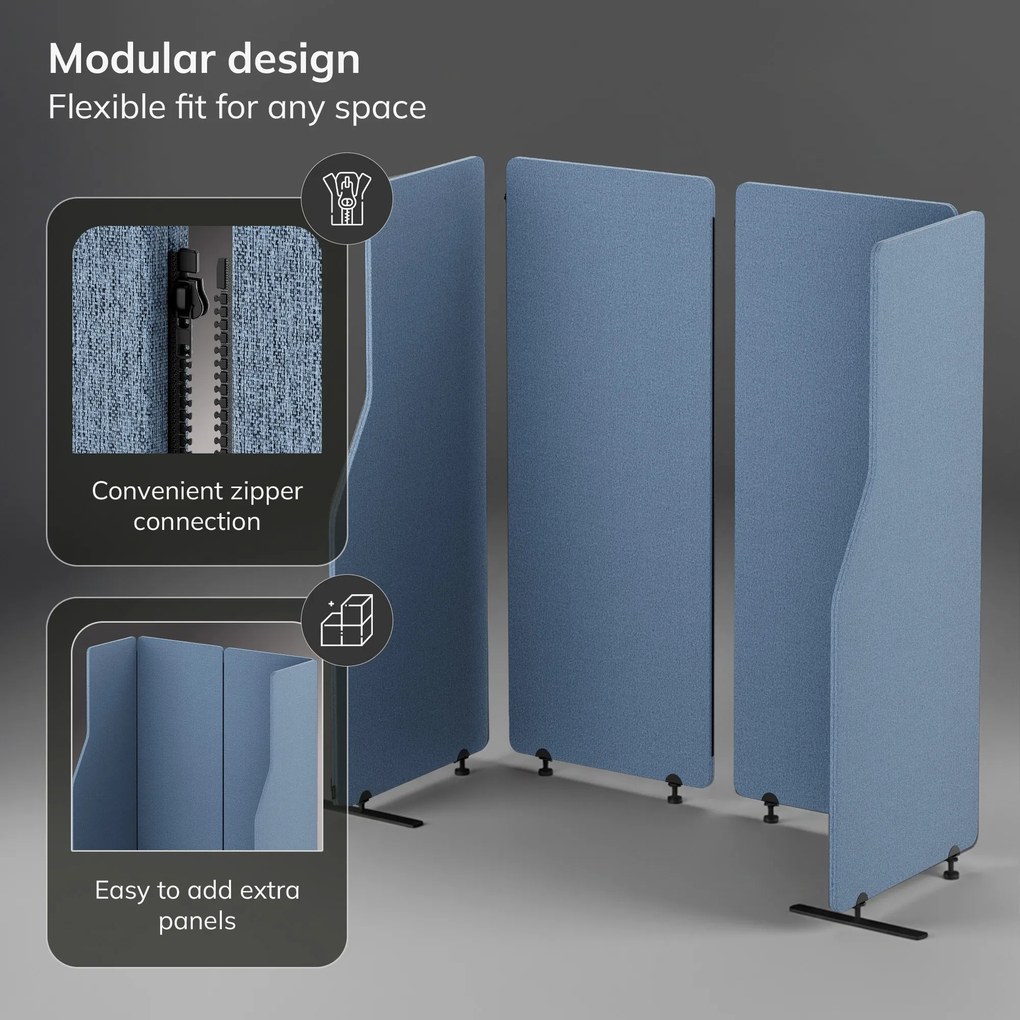 Akustická stena SADIE Frozen Lake 240/145 cm