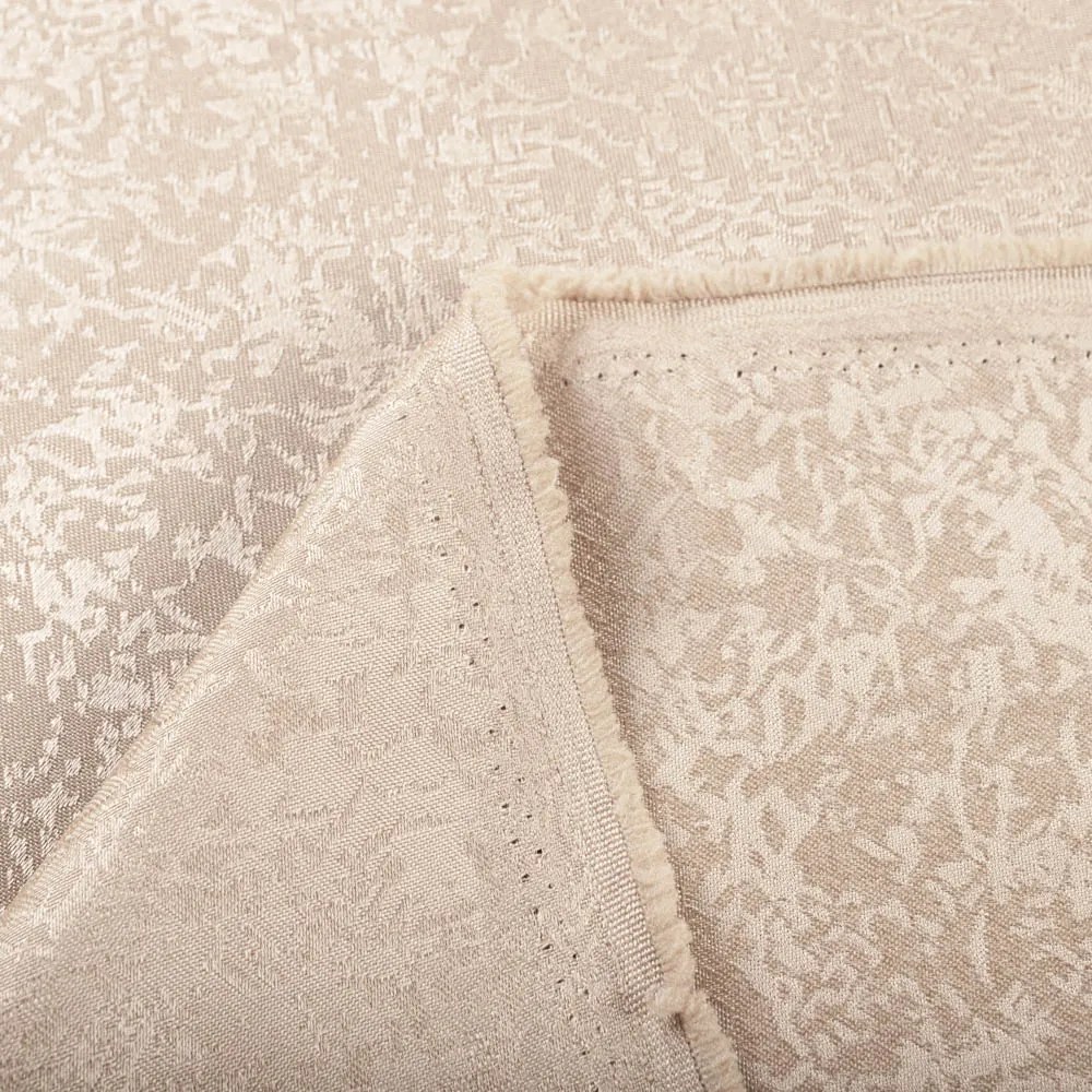 Biante Dekoračný záves TF-097 Venezia púdrovo béžový - š. 150 cm 150x210 cm