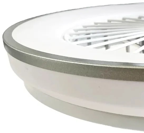 LED Stropné svietidlo s ventilátorom OPAL LED/48W/230V + diaľkové ovládanie