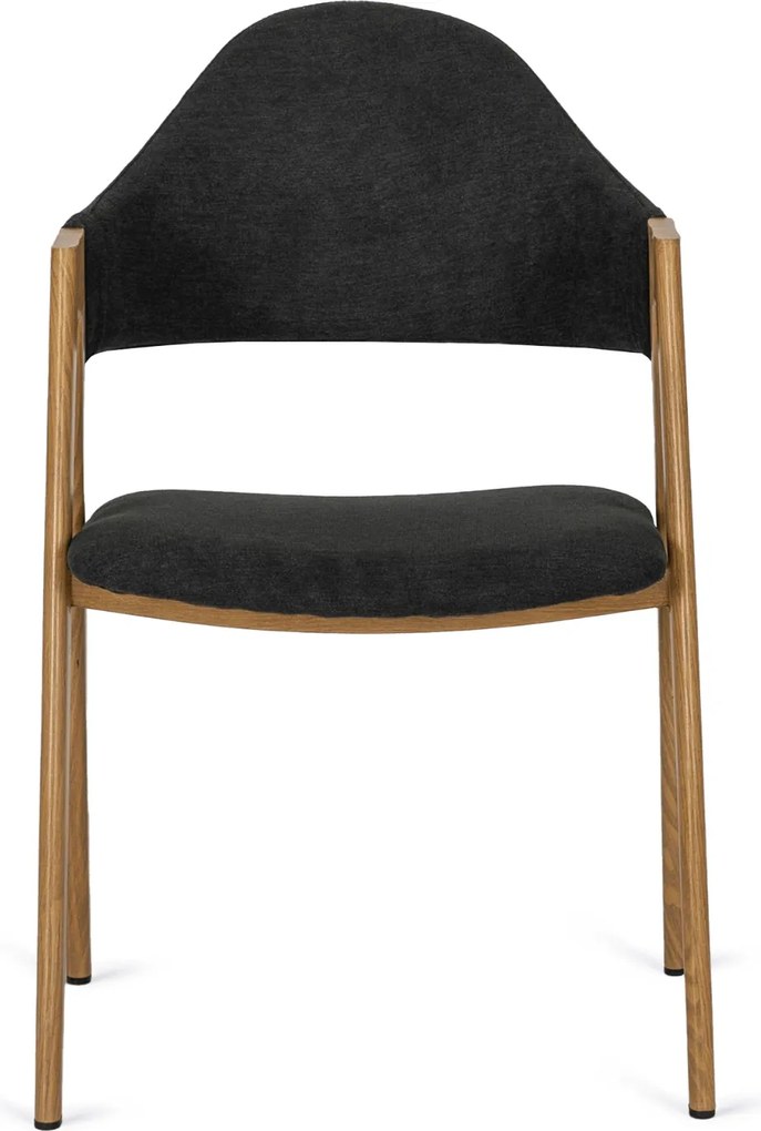 PROXIMA.store - Čalúnená jedálenska stolička RUIZ FARBA: sivá