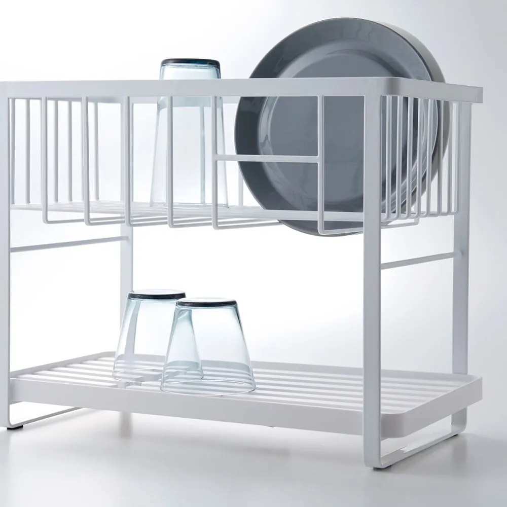 Dvojposchodový kovový odkvapkávač Tower – YAMAZAKI