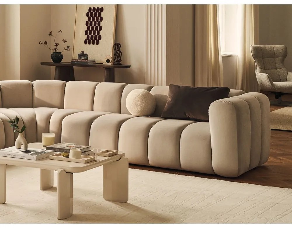 Tyrkysová ženilková modulárna rohová pohovka Lupine – Micadoni