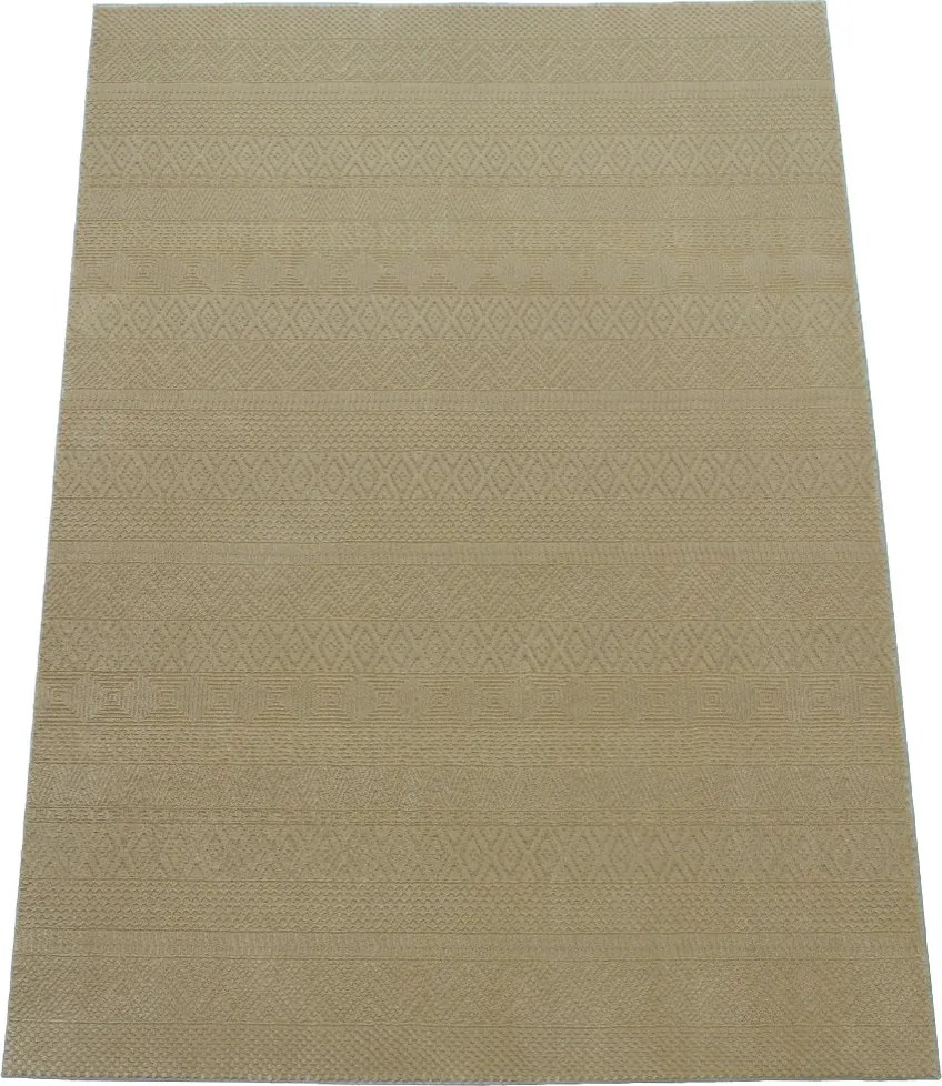 Koberec Zurich 1901 Yellow – žltý obdĺžnikový so vzorom Rozmer: 140x190 cm