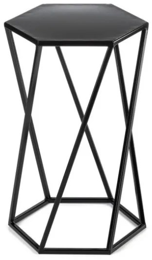 Stojan na kvety 40x24 cm čierna