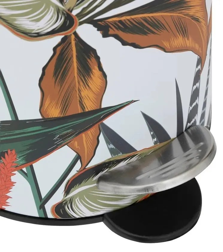 Odpadkový kôš Palawan, viacfarbná/s drevenými prvkami, 3 l