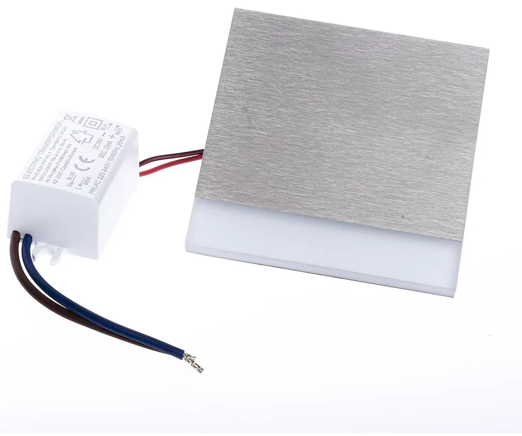 Schodiskové LED svietidlo Berg, 1x LED 0,6w, 4000k, s