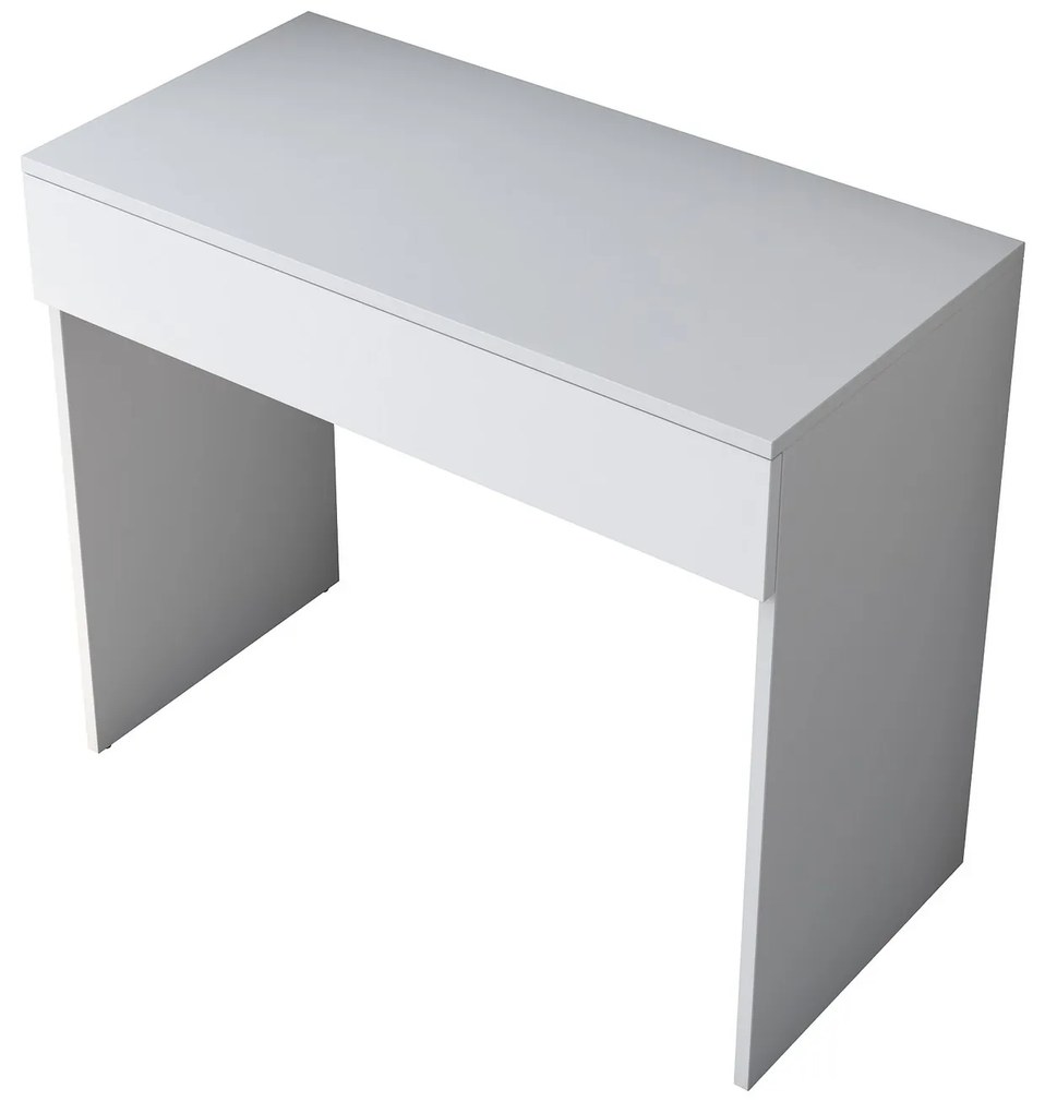 Toaletný stolík Blake 104 (Biela). Akcia -19%. Vlastná spoľahlivá doprava až k Vám domov. 1073406