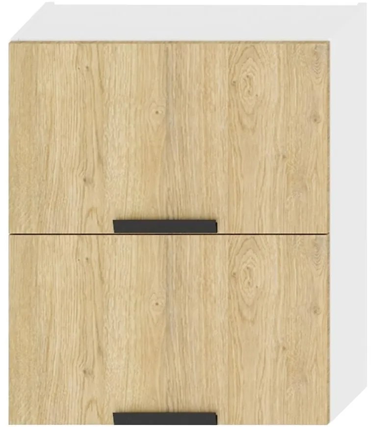 Kuchynská skrinka Denis w60grf/2 dub london/biela