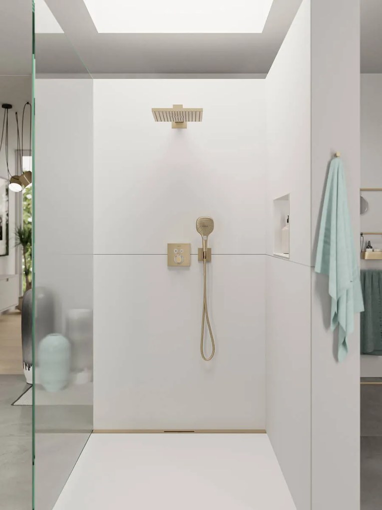 Hansgrohe Raindance Select E, ručná sprcha 120 3jet, kartáčovaný bronz, HAN-26520140