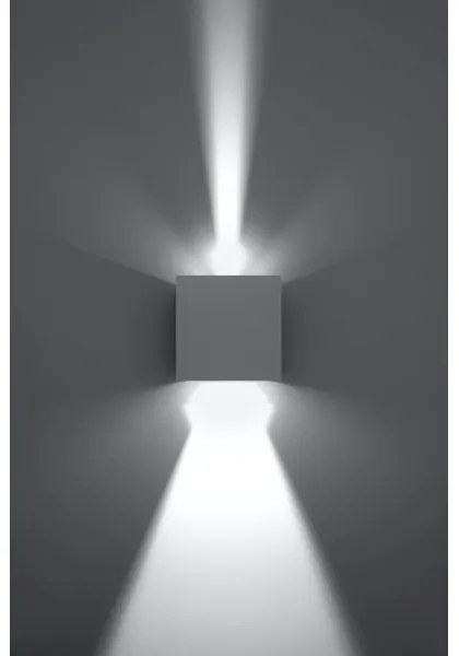 LED Vonkajšie nástenné svietidlo LUCA LED/6W/230V IP54