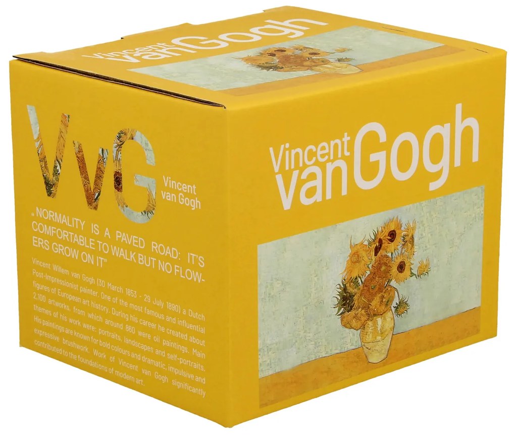 Porcelánový hrnček Van Gogh Sunflowers 430 ml