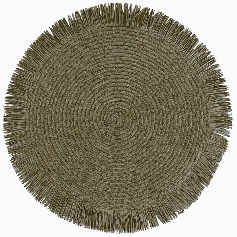 Papierové prestieranie 4 ks ø 38 cm Shades of Greenery – Villa d'Este