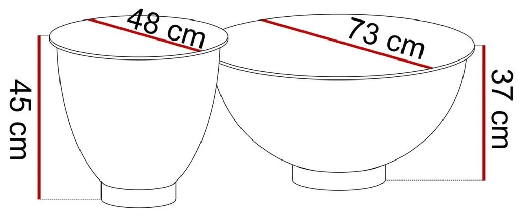 KONFERENČNÝ STOLÍK MANFRED 2v1 ŠEDÝ + BIELY MRAMOR + ZLATÝ
