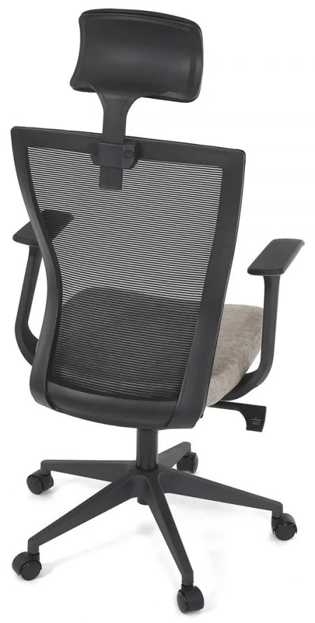 Kancelárska otočná stolička JOY — viac farieb Šedobéžová
