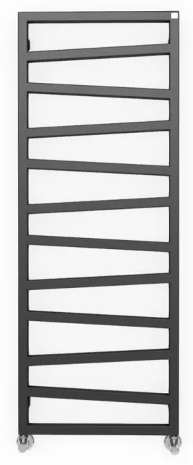 Terma Zigzag 1545x500 vodný radiátor Metallic Black ZX
