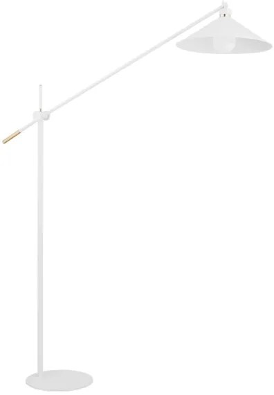 Argon 4731 - Stojacia lampa NASHVILLE 1xE27/15W/230V biela