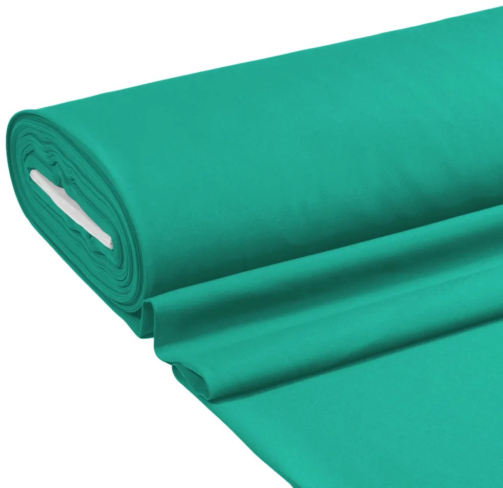 Biante Dekoračný záves Rongo RG-091 Tyrkysovo zelený 140x250 cm