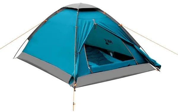 Turistický stan NILS Camp NC6033 Nightfall modrý/svetlo sivý