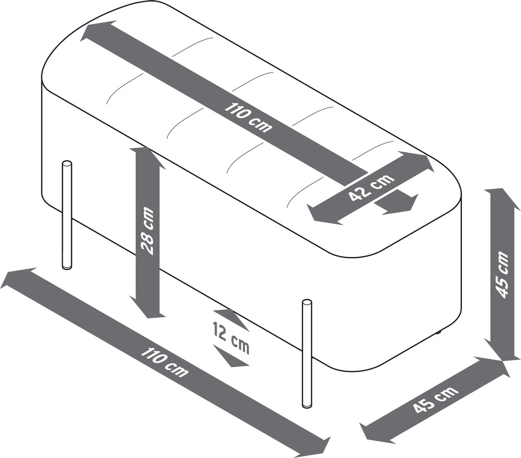 Lavička s truhlicou