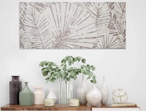 Obraz na stenu Boho listy abstrakcia, 150x65 cm%